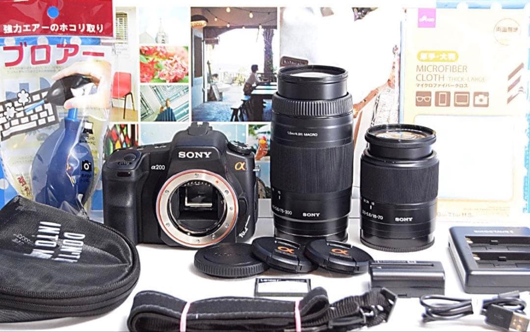 ✨極美品✨❤初心者オススメ❤✨スマホ転送OK✨SONYソニーα200✨