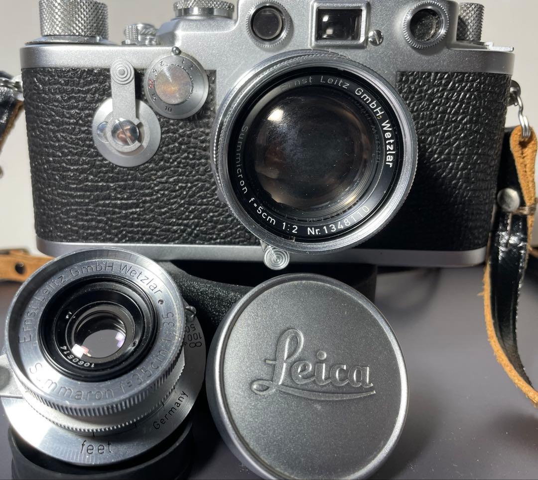 ライカ Leica DBP 箱 キャップ 革ケース レンズ ズマロン ズミクロン