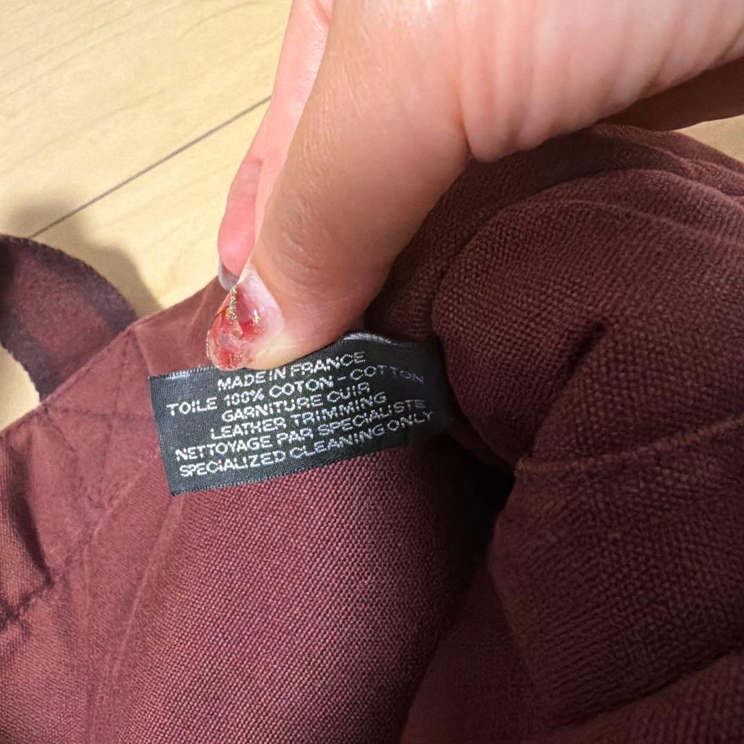 エルメス フールトゥ トートバッグ キャンバス レザー