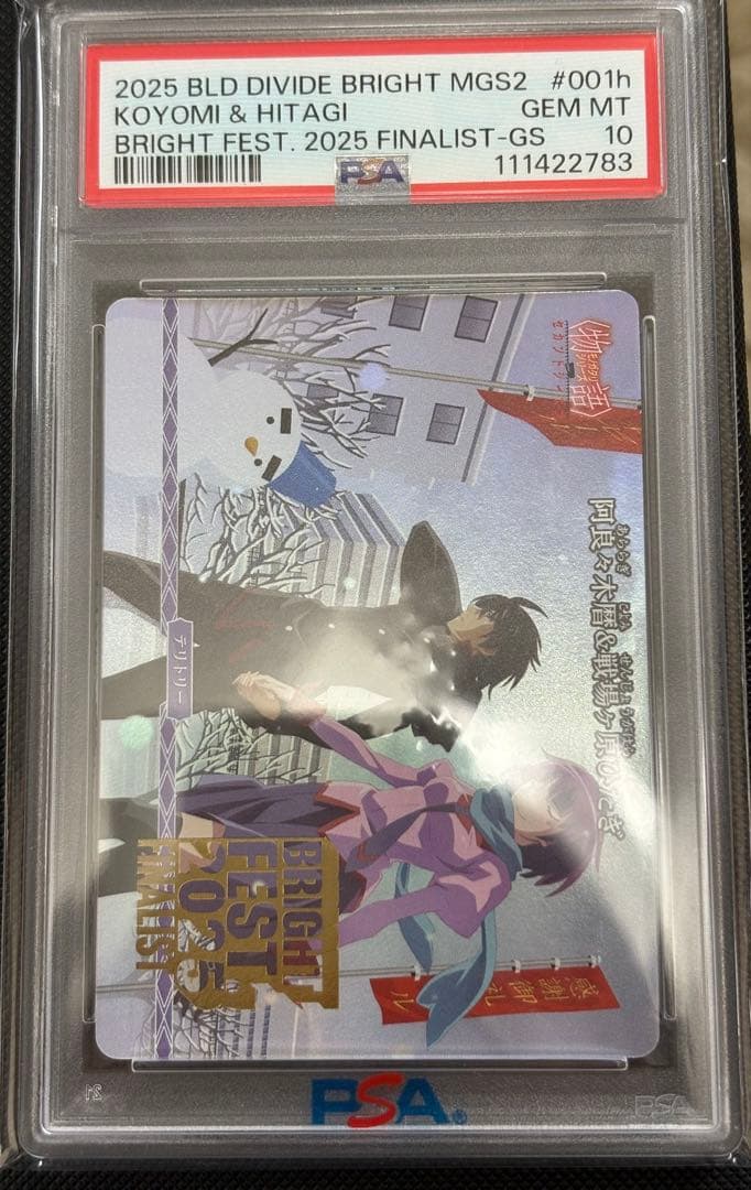 ビルディバイドブライト　新たな6つの物語FINALIST psa10 VT