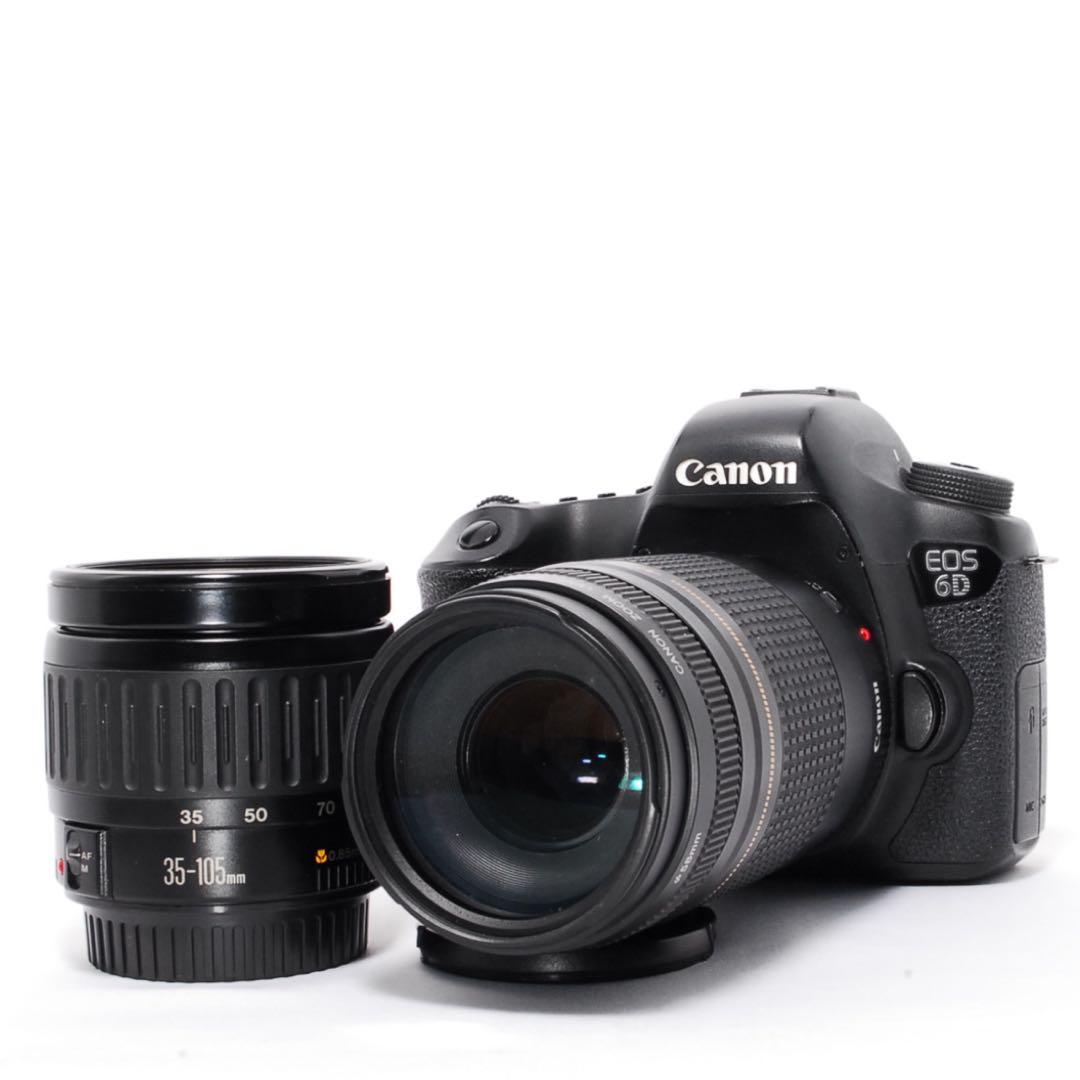 WiFiで転送◆Canon EOS 6D◆一眼レフカメラ◆すぐ使える◆フルサイズ