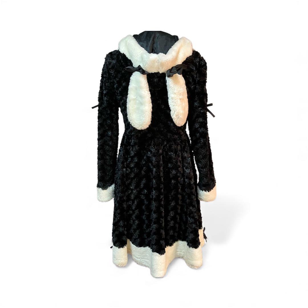 ✾BABY,STARS SHINE BRIGHT✾うさ耳コート　ブラック