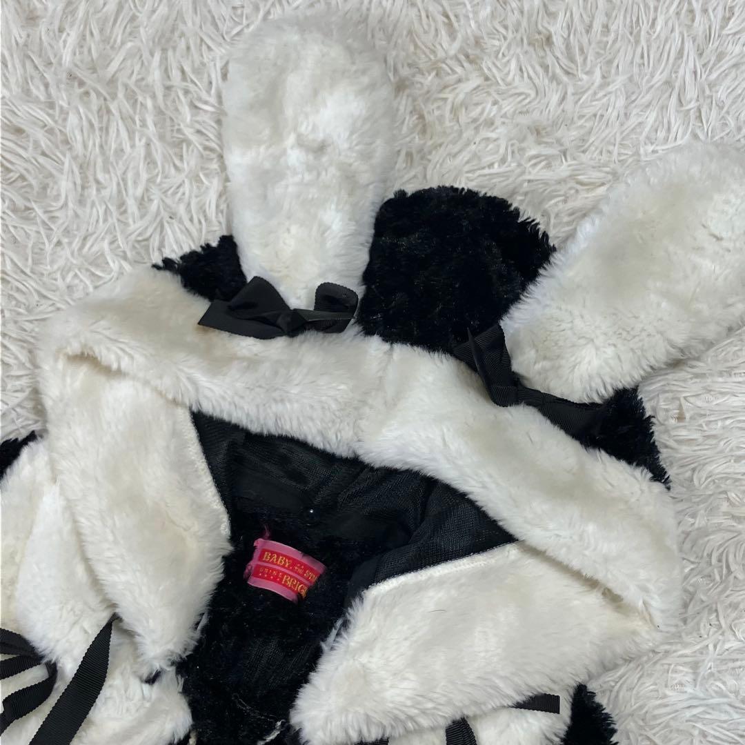 ✾BABY,STARS SHINE BRIGHT✾うさ耳コート　ブラック