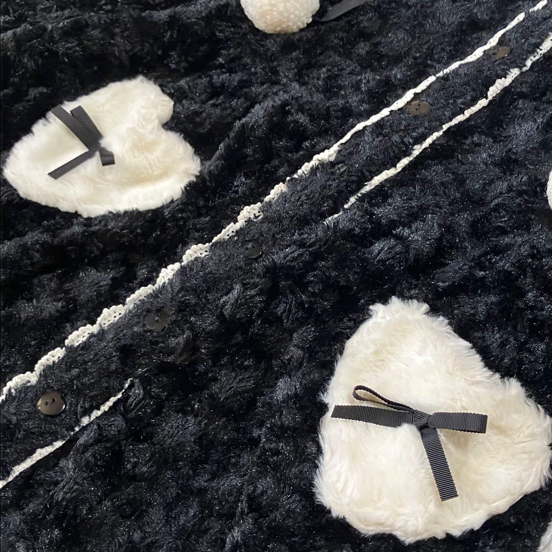 ✾BABY,STARS SHINE BRIGHT✾うさ耳コート　ブラック