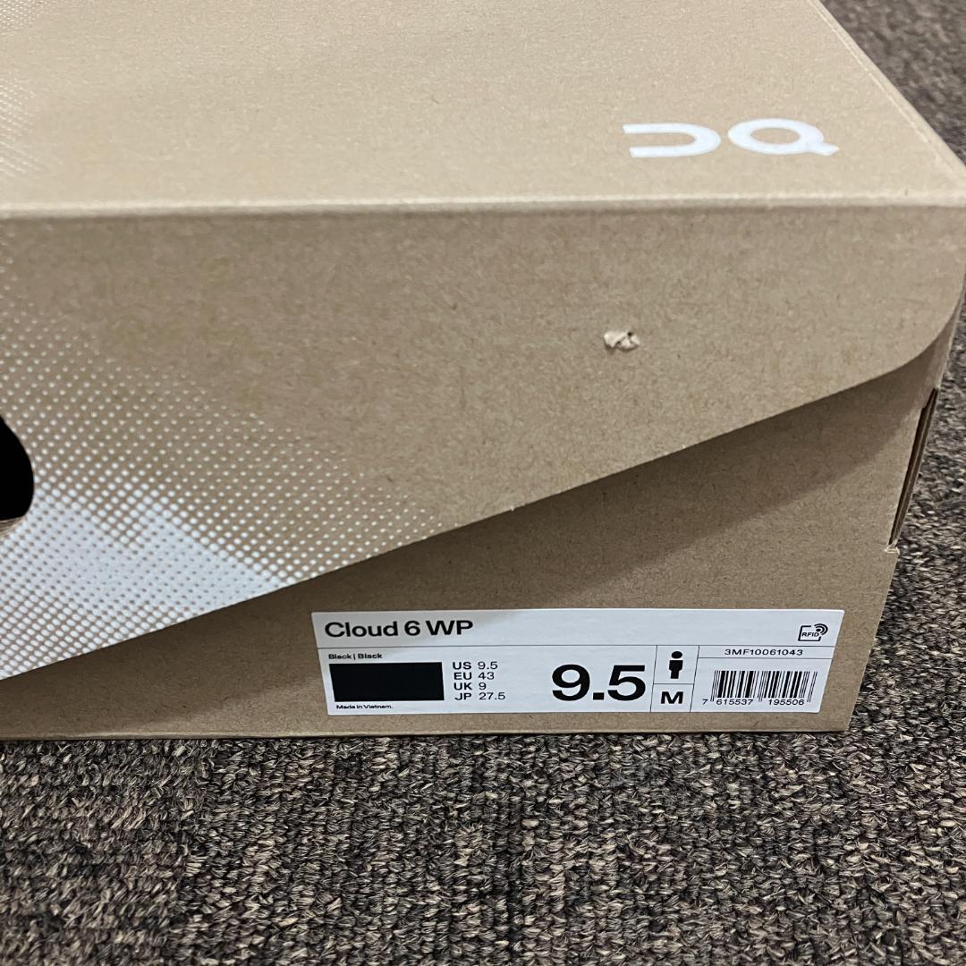 [オン] on Cloud6 Waterproof 防水 ランニングシューズ