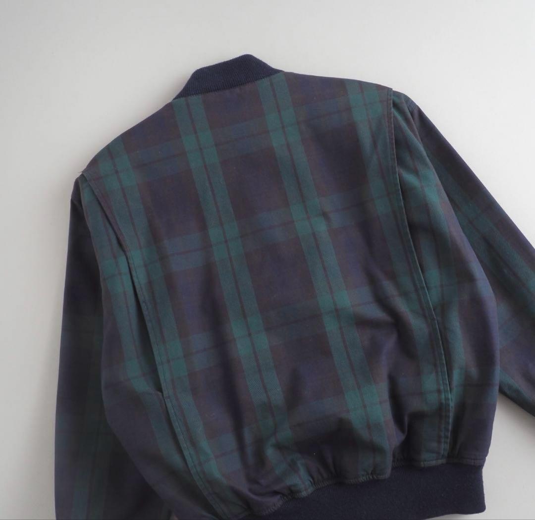 ラルフローレン　ブルゾン　スイングトップ　ブラックウォッチ柄　美品