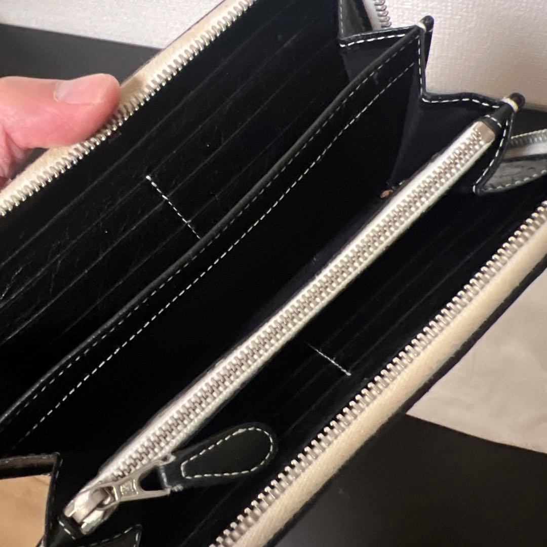 バレンシアガ ロゴ バザール 長財布 ラウンドファスナー ウォレット