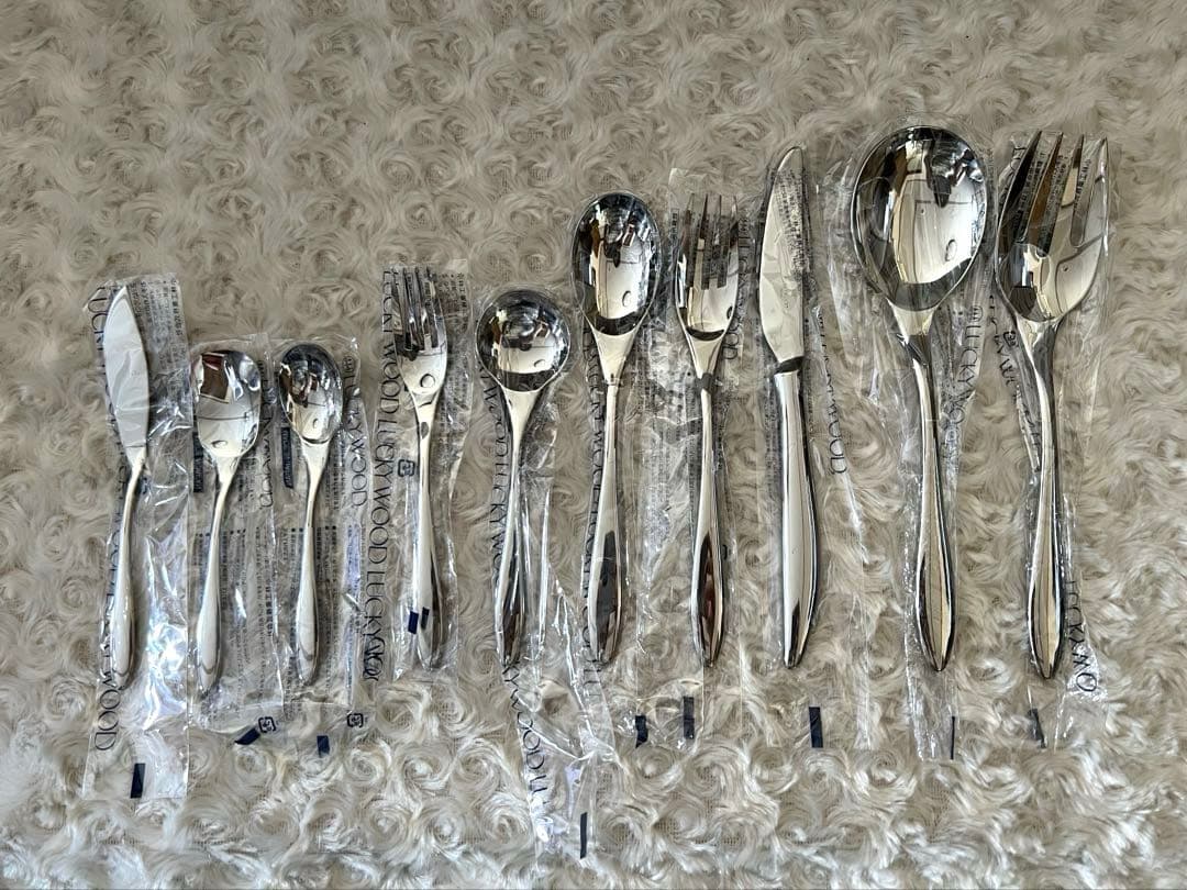 【専用】ラッキーウッド　カトラリーセット　マリールディナーセット〈38本セット〉