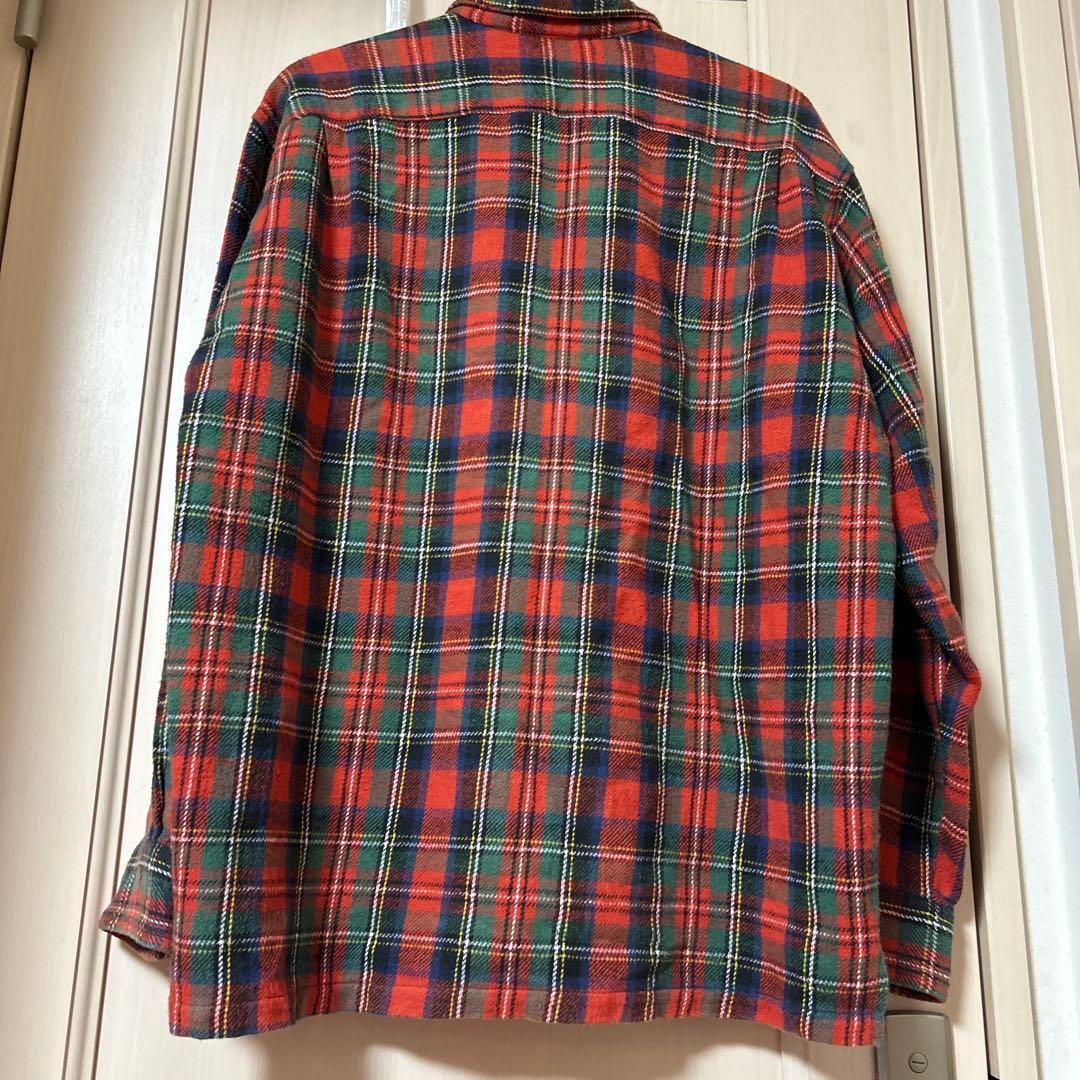 ELECTRIC COTTAGE ネルシャツ 長袖 チェック柄