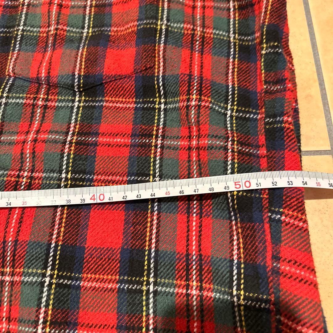 ELECTRIC COTTAGE ネルシャツ 長袖 チェック柄