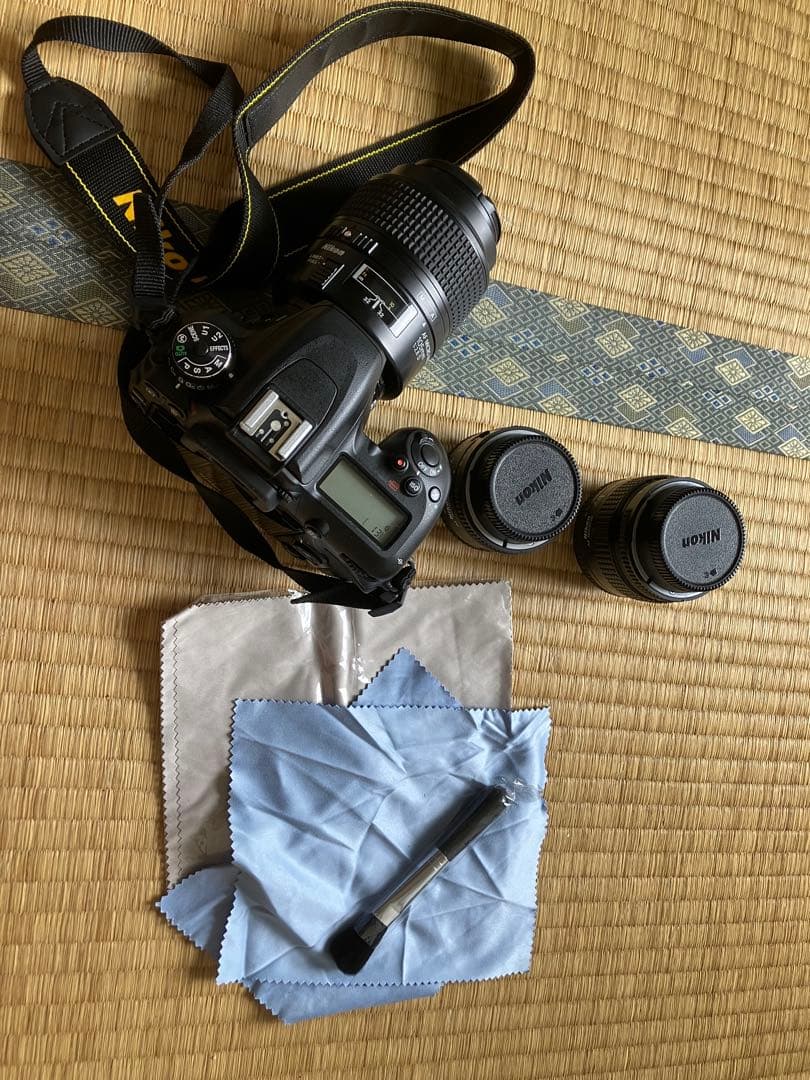 NikonD7500レンズ付き単焦105mm と単焦50mmと35-70mm