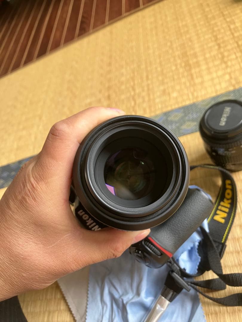 NikonD7500レンズ付き単焦105mm と単焦50mmと35-70mm