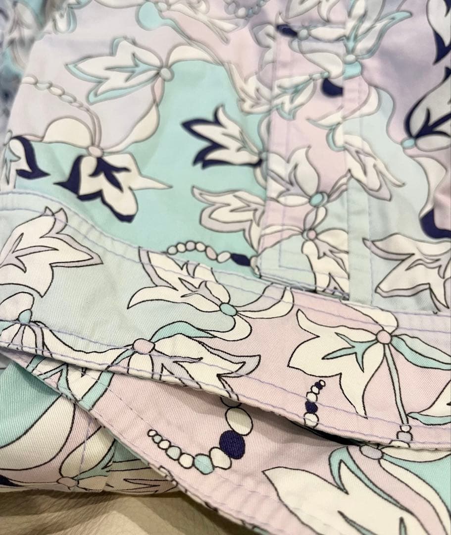 EMILIO PUCCI 夢色ベイビーパステル薄手コットンアウター