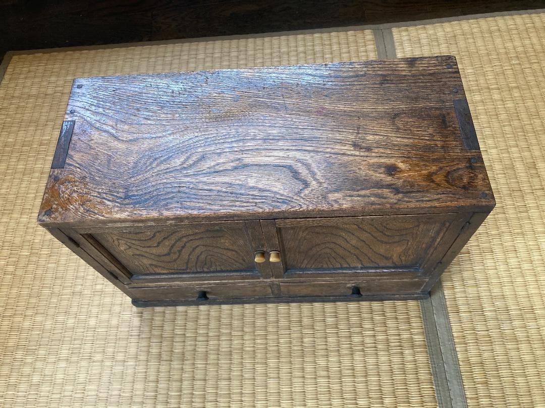 【送料込】昭和レトロ 小箪笥 木製収納棚