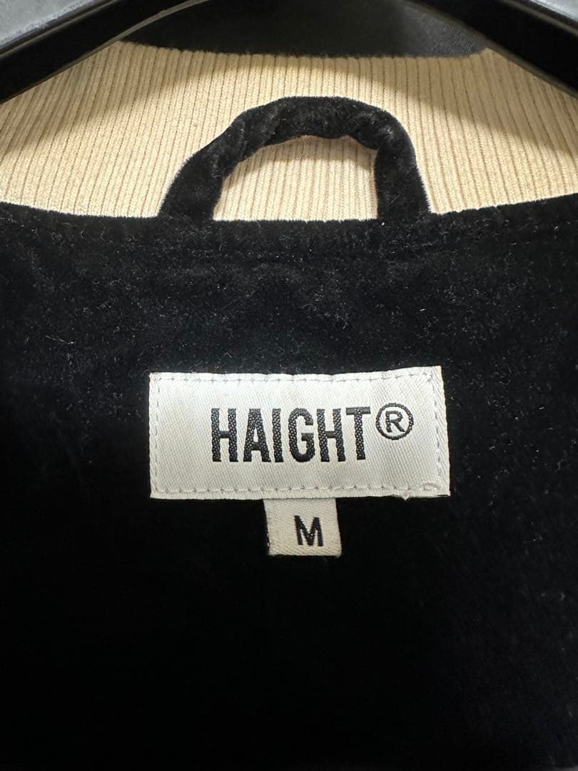 ジャケット・アウター HAIGHT New School Skull Velour Jacket