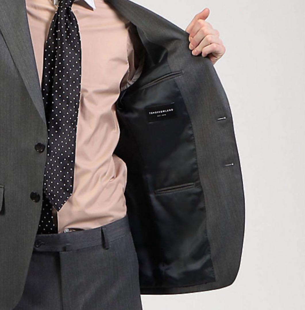 【新品タグ付】TOMORROWLAND シングルブレステッド2Bジャケット 48