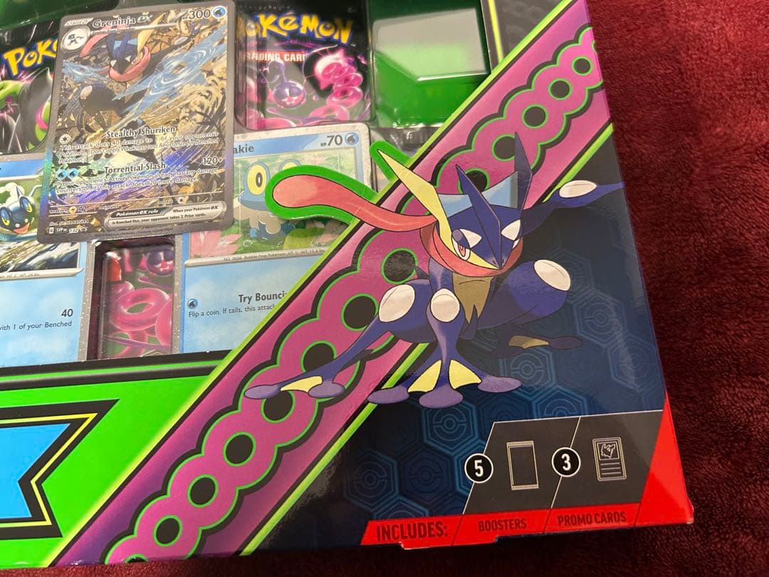 ゲッコウガ ex SAR 英語 shrouded fable 新品未開封BOX