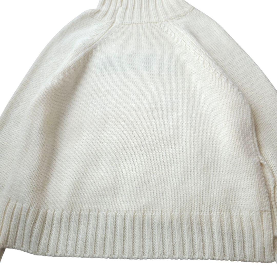 ピンクハウス ロゴ タートルネックセーター M~Lサイズ相当 極美品