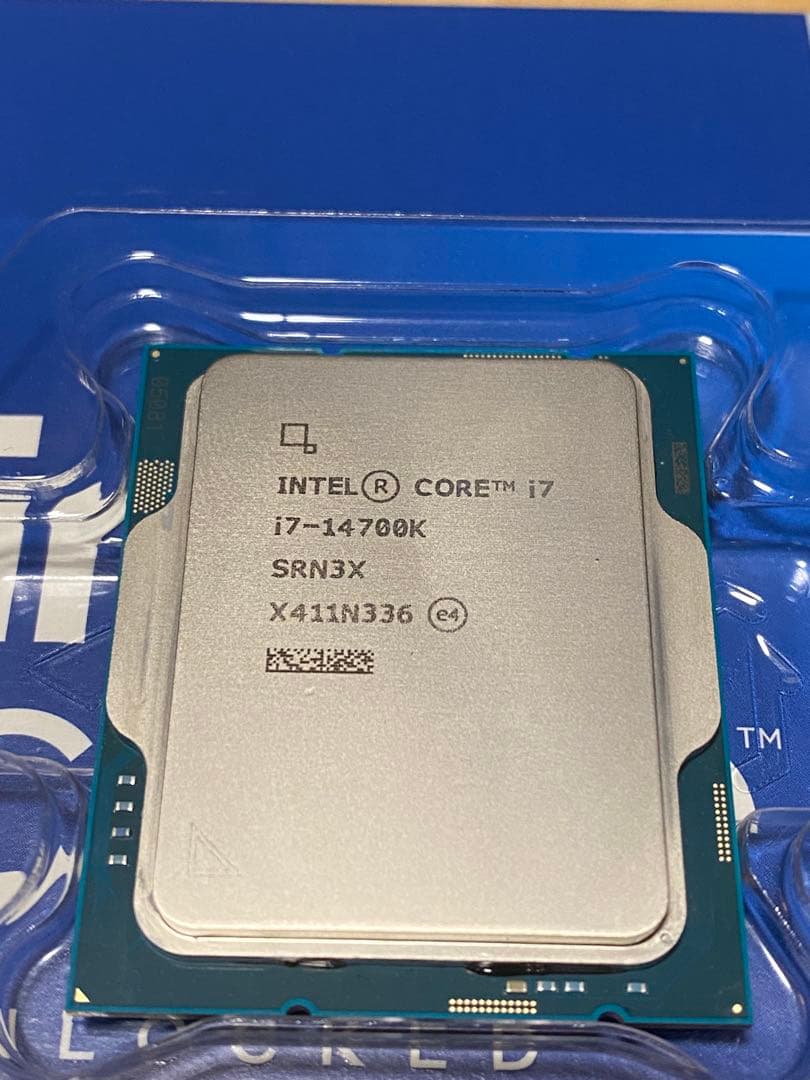 Intel Core i7-14700K + PCER24 CPU固定金具