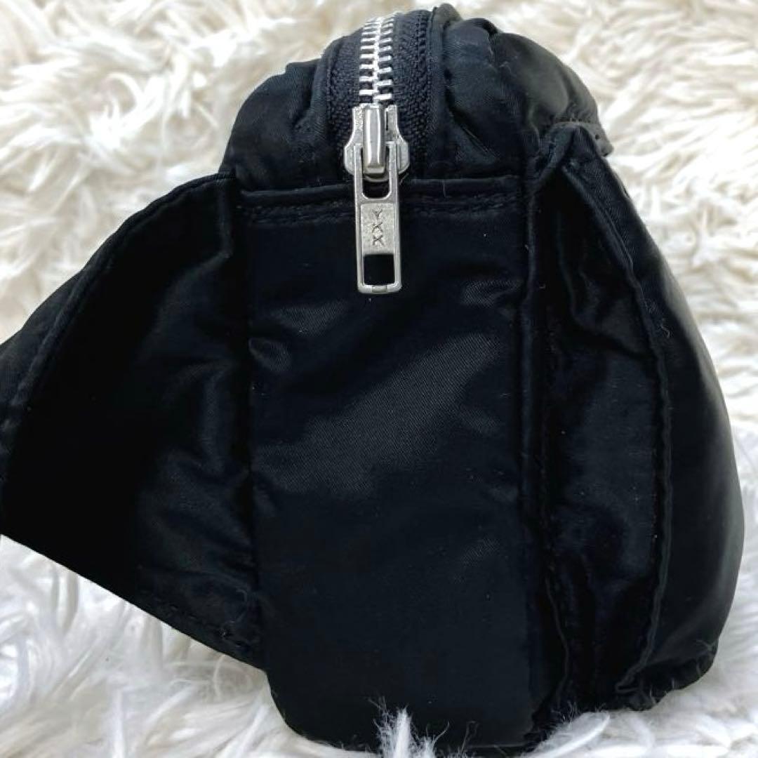 ✨美品 ポーター タンカー ウエストバッグ ボディバッグ ブラック 日本製 黒S