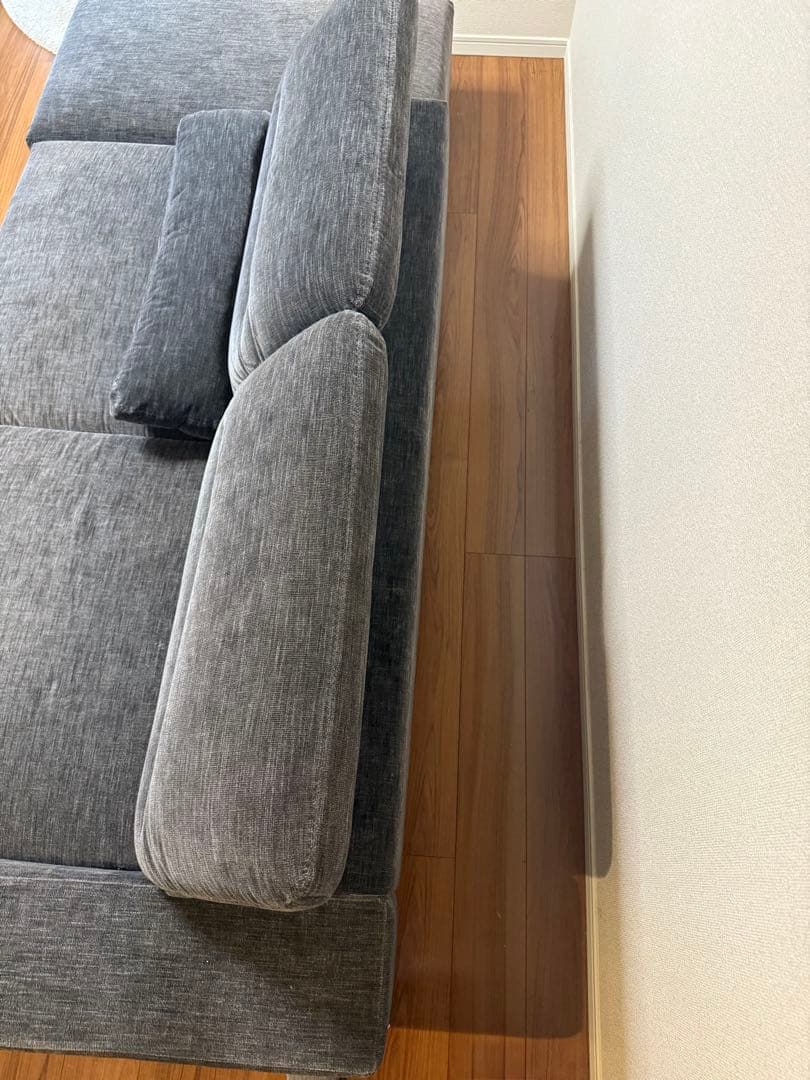 BO CONCEPT HAMPTON グレー L字or3人掛けソファファブリック