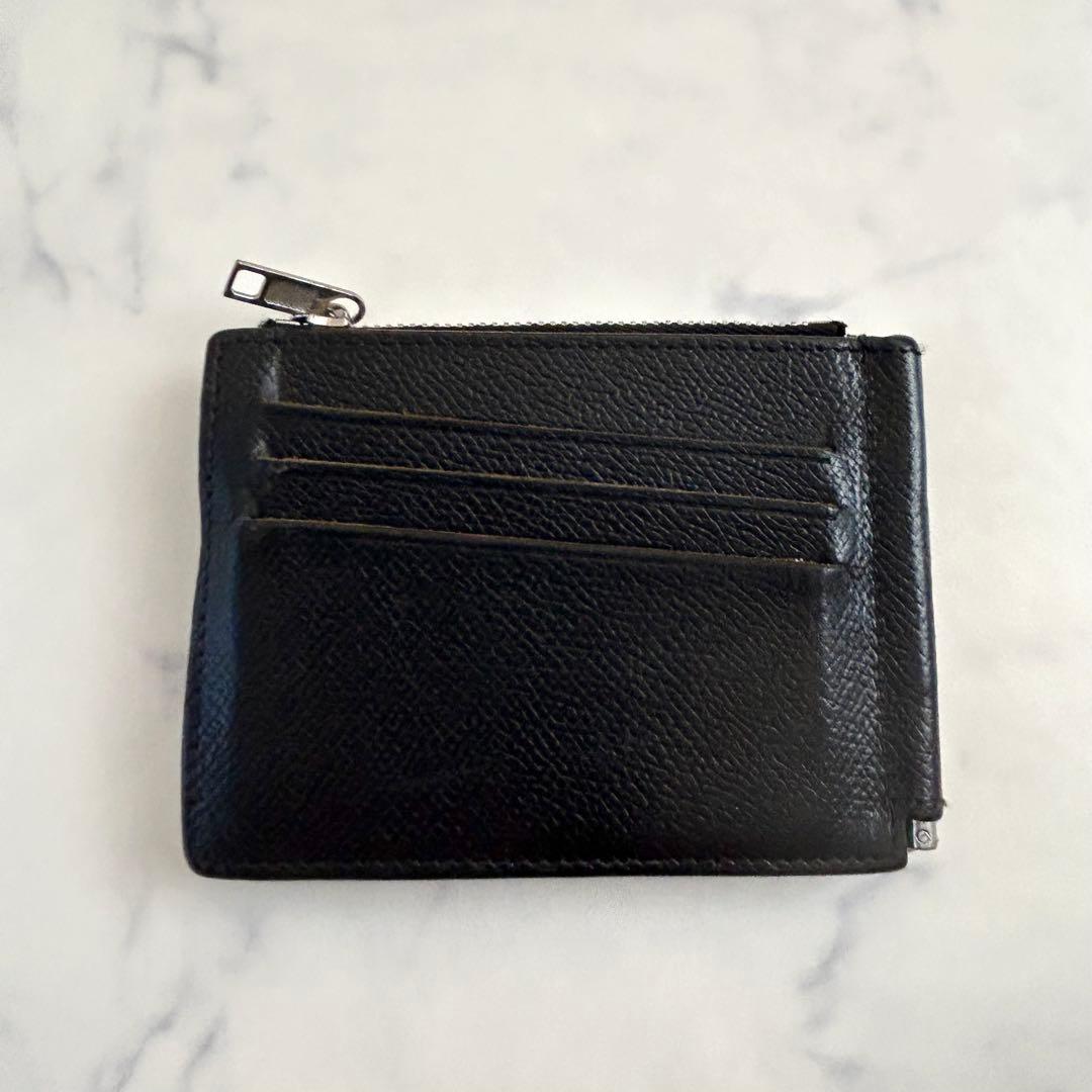 メゾンマルジェラ マネークリップ 二つ折り財布 小銭入れ カードケース