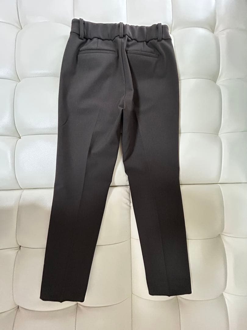 【n】PLST カラーレス セットアップ ブラウン XS