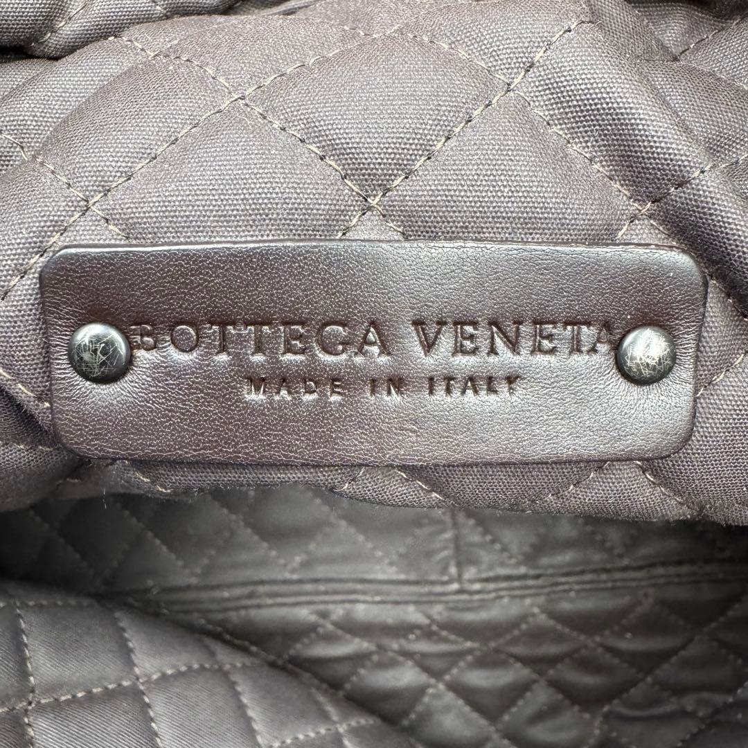 BOTTEGA VENETA ビジネスバッグ　ブラウン　オールレザー
