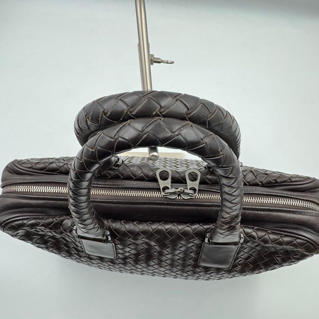 BOTTEGA VENETA ビジネスバッグ　ブラウン　オールレザー