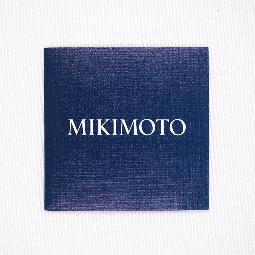 【MIKIMOTO】K18WG パール ピンブローチ