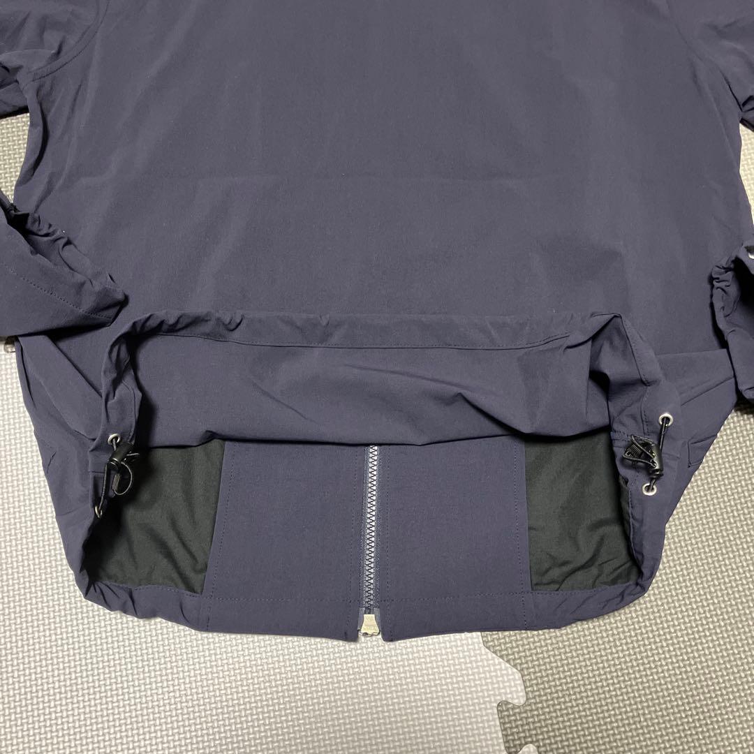 ムータマリンゴルフ　ネイビー ジップアップジャケット L