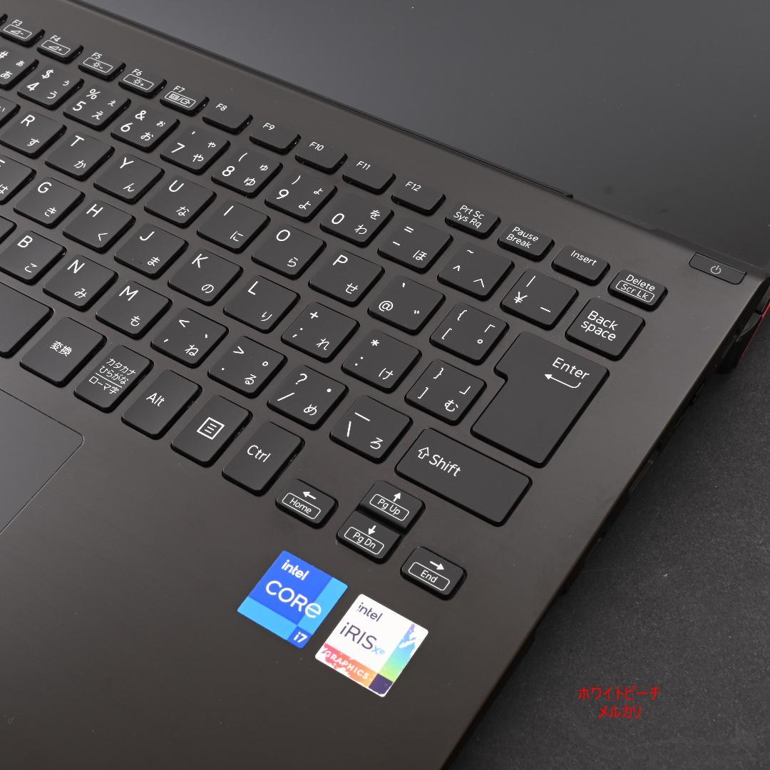 Vaio pro PK 11世代 i7 32G 1TB 赤く光るキーボード