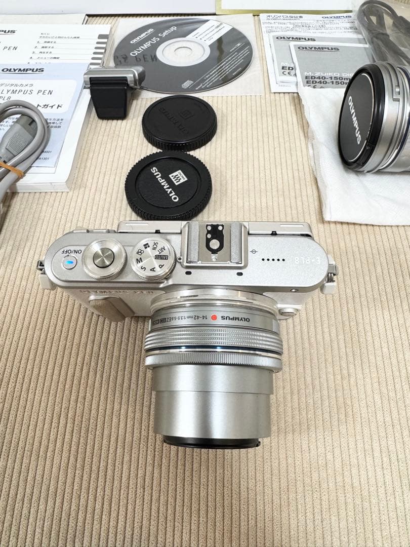 【美品✨】OLYMPUS PEN E-PL8 ダブルズームキット