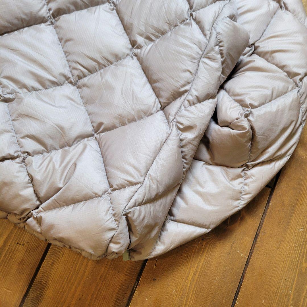 モンベル スペリオ ダウンジャケット ダイヤキルト ドローコード 短丈 M