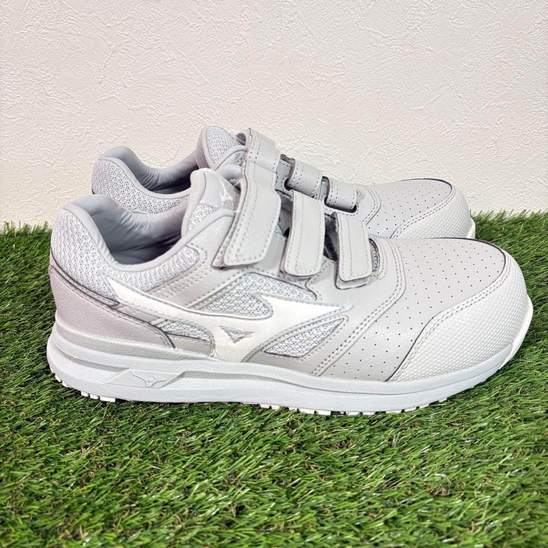【MIZUNO】新品　安全靴　２５㎝　オールマイティ LSII 22L グレー