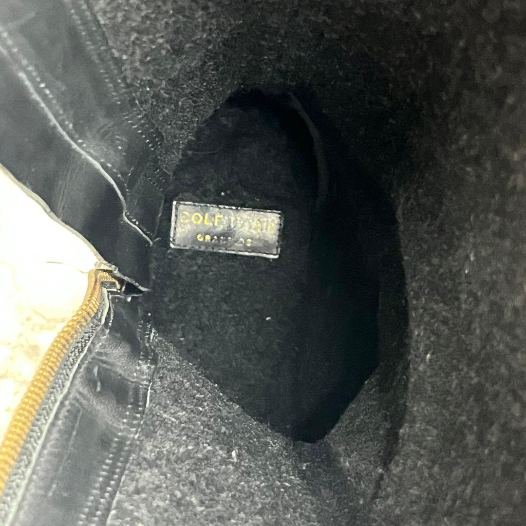 【美品】 COLE HAAN ロングブーツ GRAND.ØS 7Bサイズ 防水