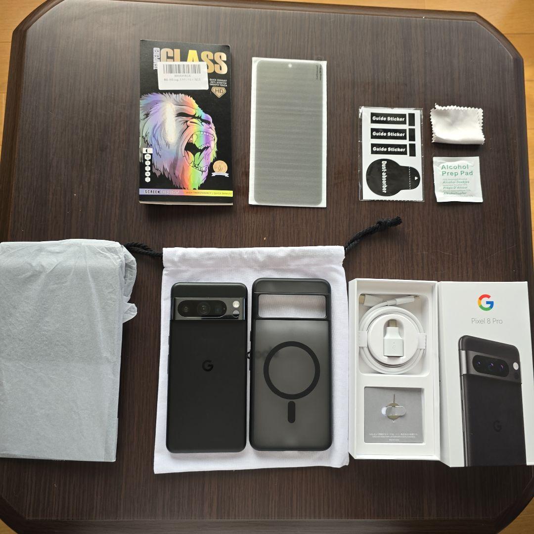 【美品＆セット】Google Pixel 8 Pro 512GB SIMフリー