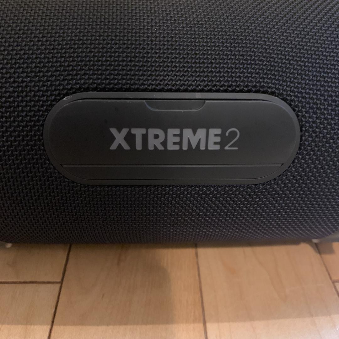 JBL XTREME 2 ワイヤレススピーカー ブラック 充電アダプタ付