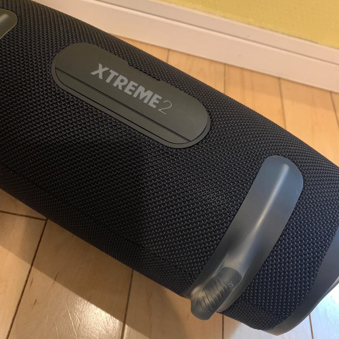 JBL XTREME 2 ワイヤレススピーカー ブラック 充電アダプタ付