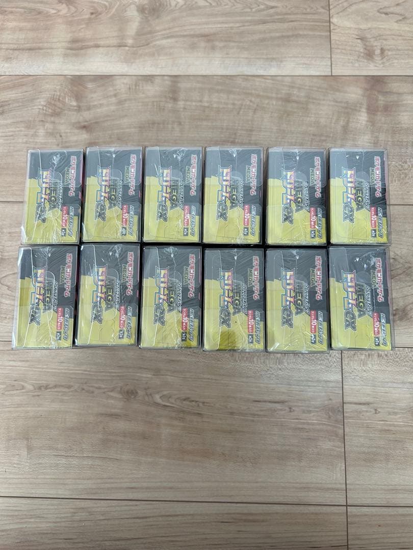 MEGAドリームEX １２BOXセット　シュリンク付き