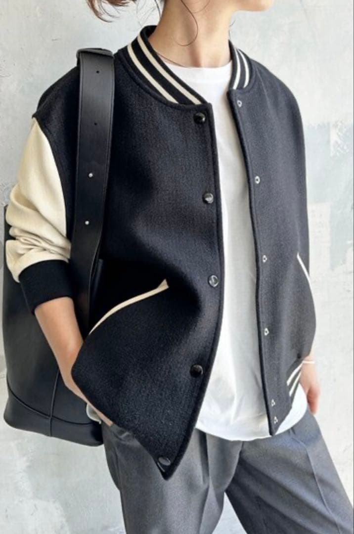 【新品タグ付き】Spick & Span スタンダードスタジャン　ブルゾン　36