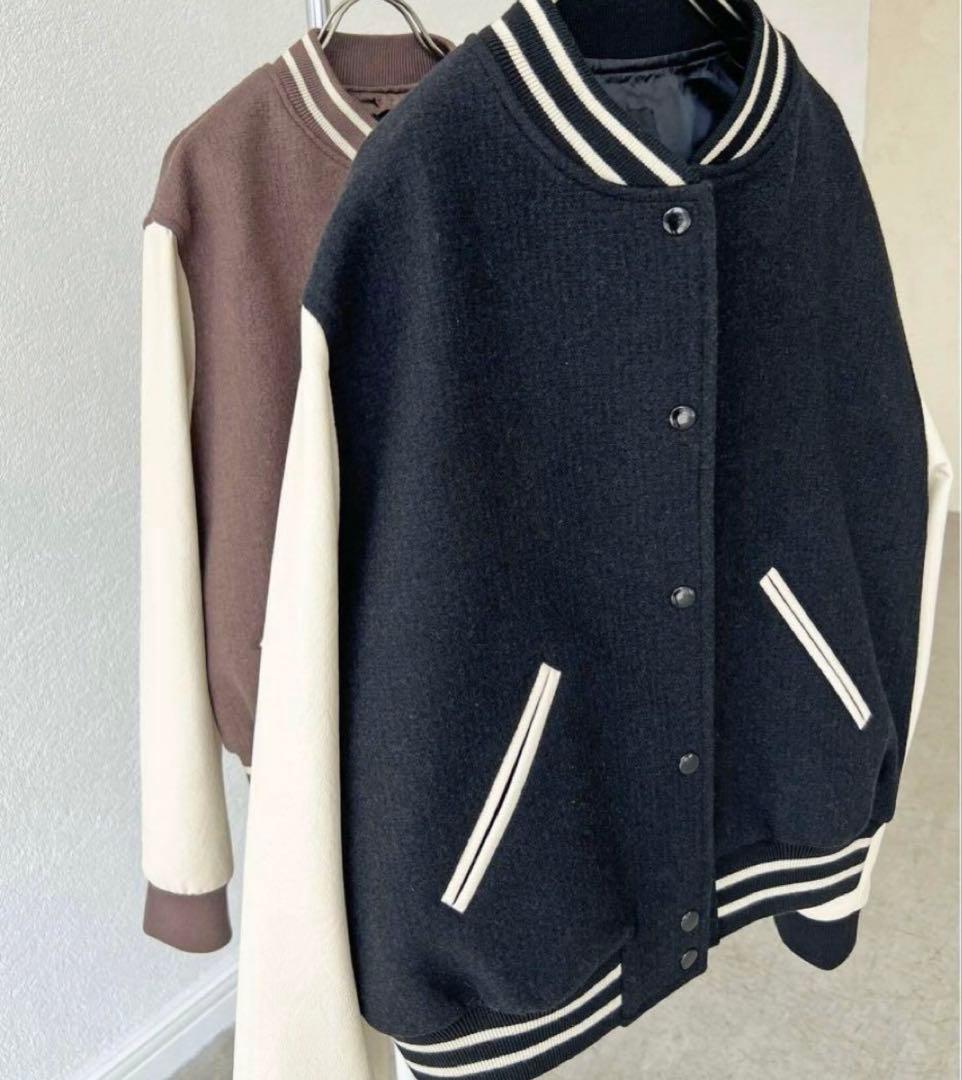 【新品タグ付き】Spick & Span スタンダードスタジャン　ブルゾン　36