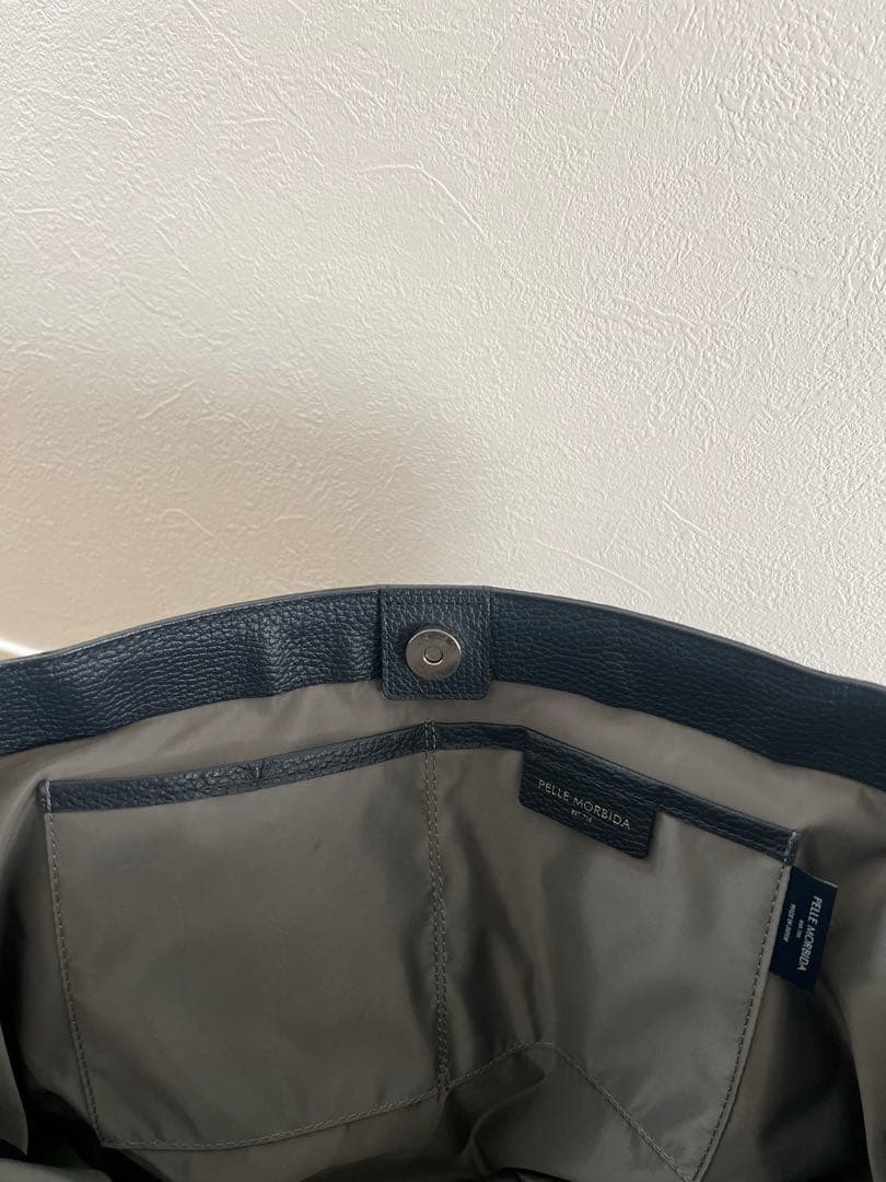PELLE MORBIDA コローレ Colore トートバッグ ネイビー