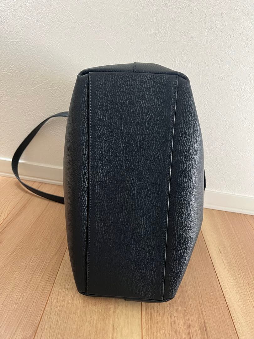 PELLE MORBIDA コローレ Colore トートバッグ ネイビー