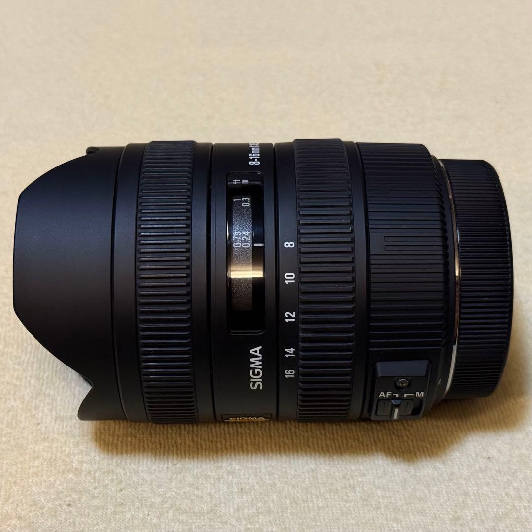 SIGMA 8-16mm 4.5-5.6 HSM CANON EF 超広角ズーム