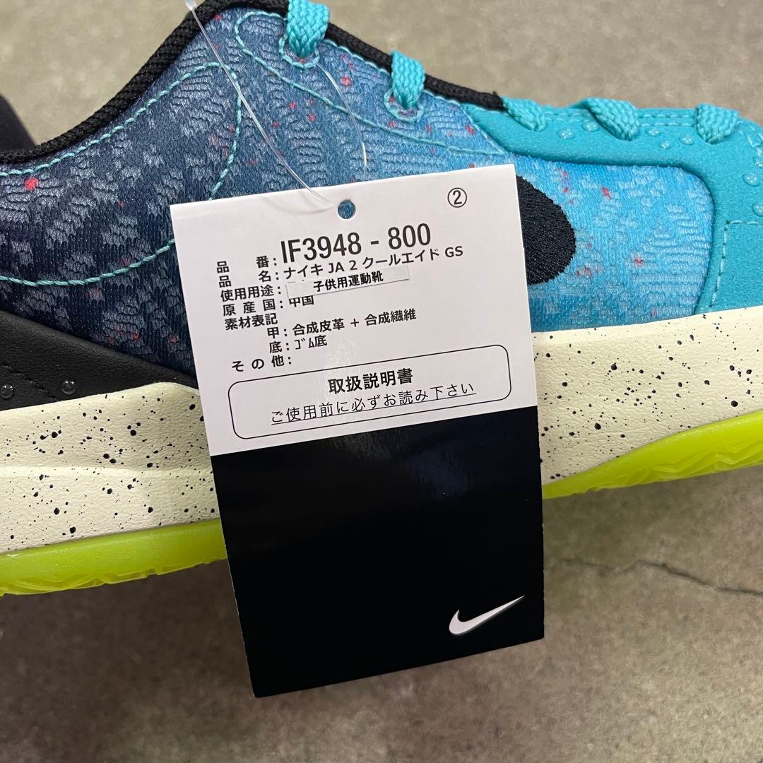Kool-Aid × Nike GS Ja 2 IF3948-800 24.5㎝