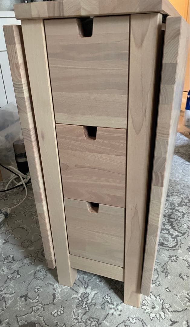 IKEA NORDEN ノールデン ゲートレッグテーブル, バーチ