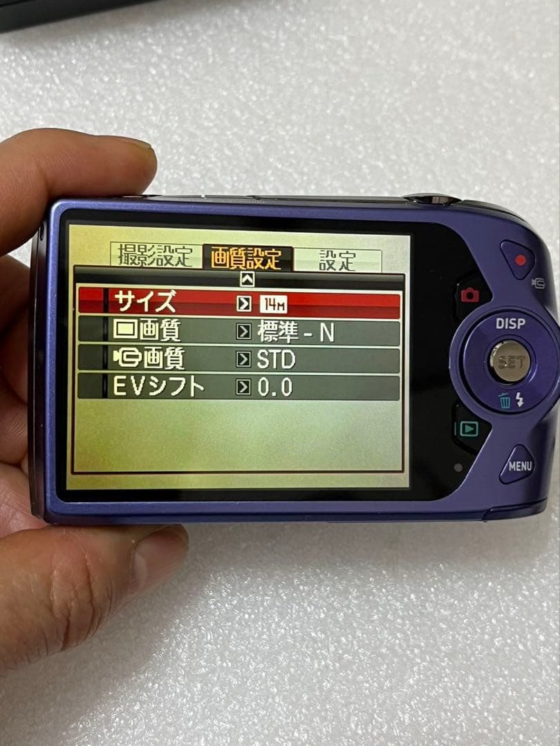 CASIO EXILIM 14.1MP パープル
