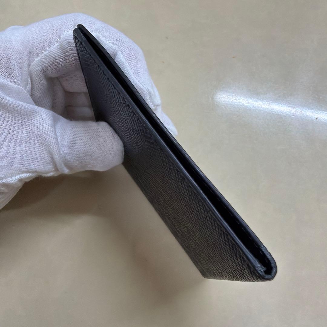 PELLE MORBIDA ペッレモルビダ　バルカ　コンパクトウォレット　黒