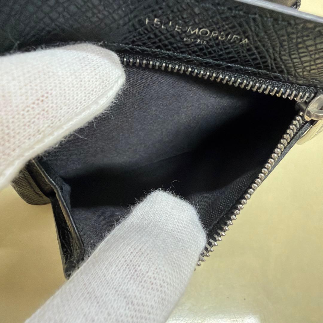 PELLE MORBIDA ペッレモルビダ　バルカ　コンパクトウォレット　黒